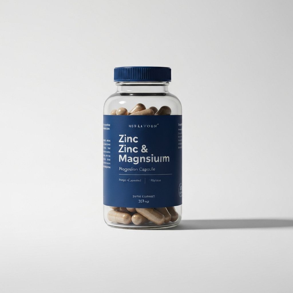 Men's zinc and magnesium supplement
